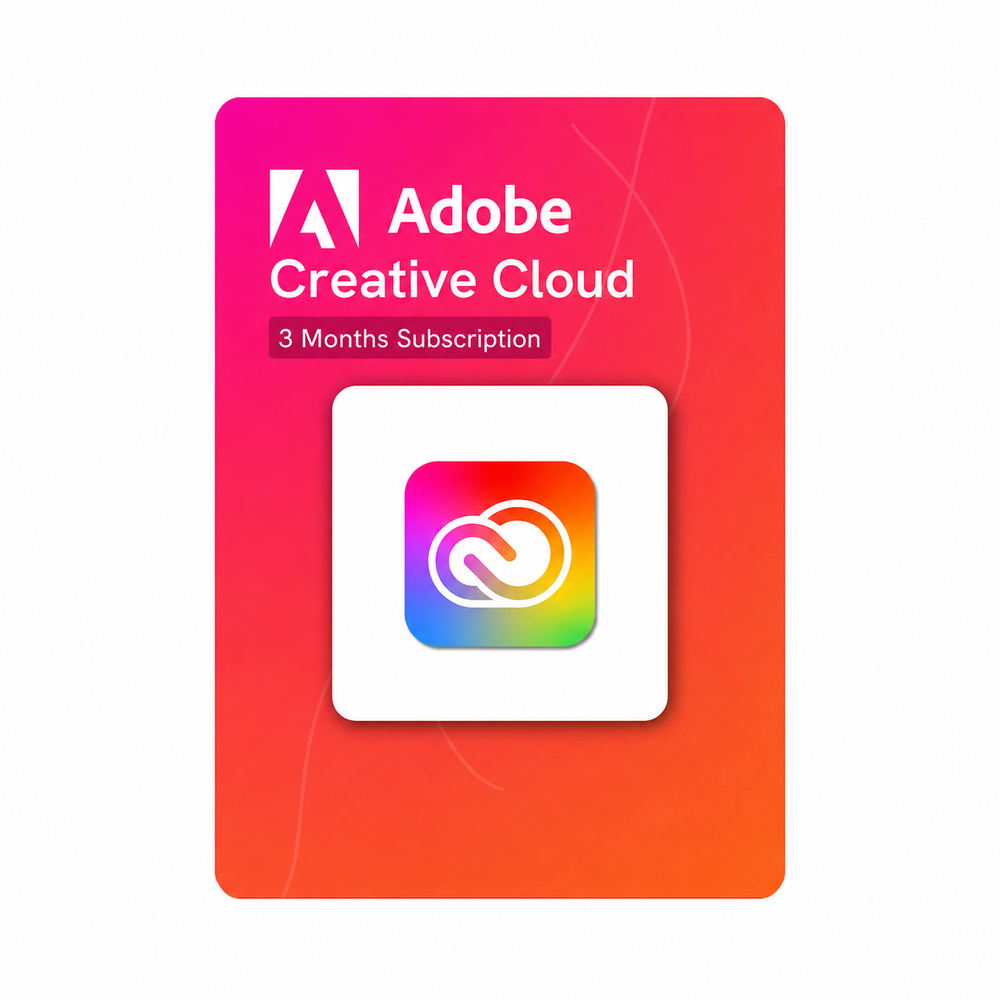 Creative Cloud Pro (All Apps) 3 Months Days Acces