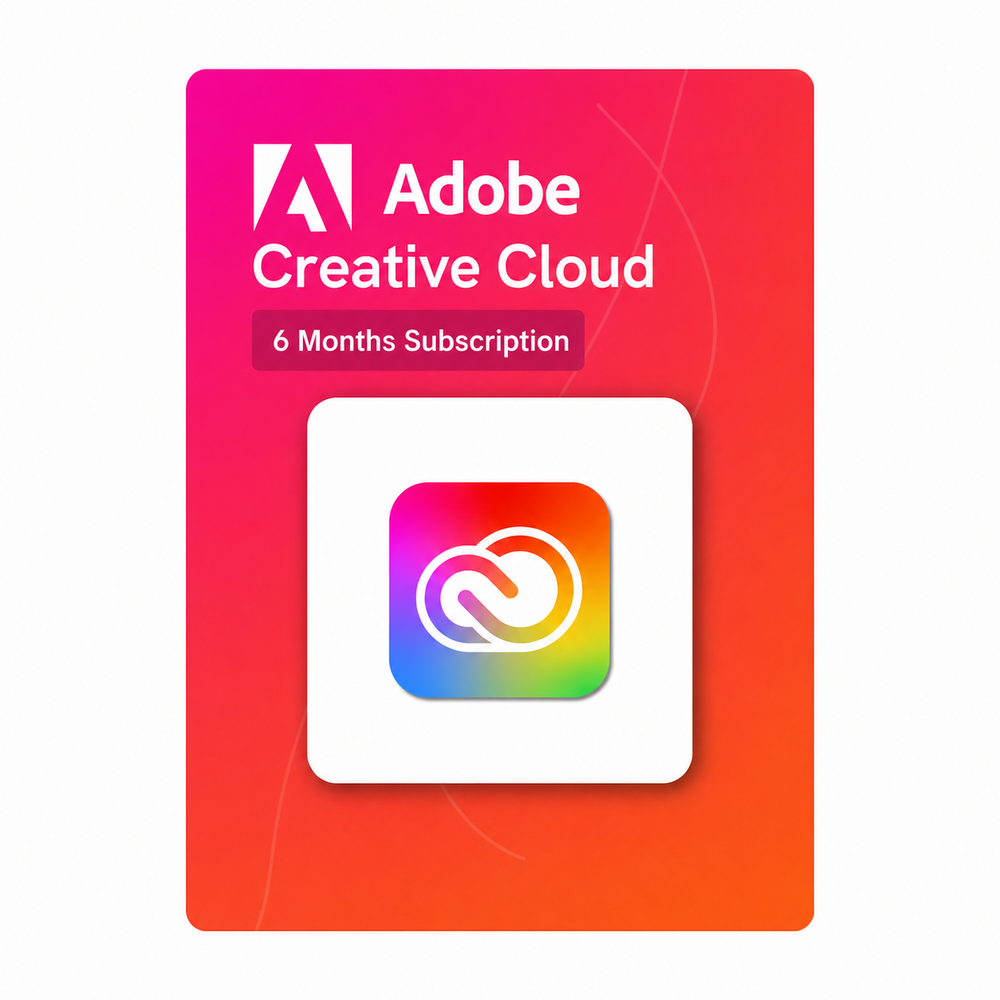 Creative Cloud Pro (All Apps) 6 Months Acces